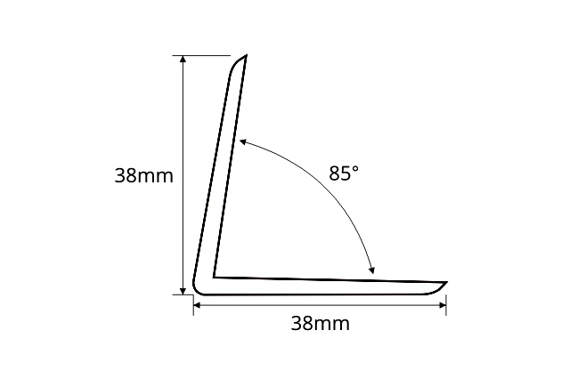 Flexible Corner Guard Lineart