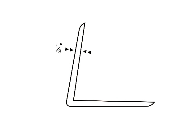 Flexible Corner Guard Lineart
